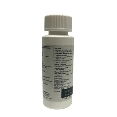 Vista 5 de Kirkland Minoxidil Solución Tópica al 5% Tratamiento de Fuerza Extra para el Recrecimiento del Cabello para Hombres Aplicador con Gotero Incluido