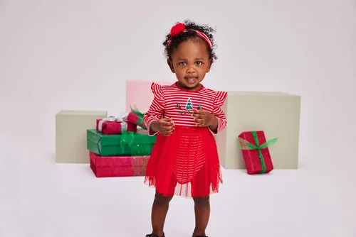 Vista 5 de Little Me Clothes for Baby Girls' Holiday Bodysuit