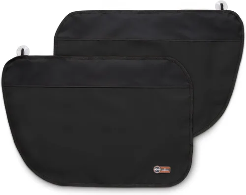 Vista 13 de K&H - Protector de puerta de coche para perros, paquete de 2, 27 x 19 Negro