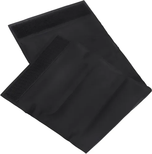 Vista 2 de Enfriador de botellas de vino, enfriador de vino de gel refrescante para exteriores, viajes, fiestas, negro, paquete de 2
