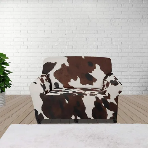 Vista 70 de Horeset Funda elástica para silla con diseño de flores hippie otoñales, funda para sofá, lavable, protección de muebles con espuma antideslizante