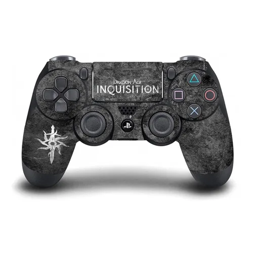 Vista 5 de Head Case Designs Officially Licensed EA Bioware Dragon Age Distressed Symbol Inquisition Graphics Vinyl Gaming Skin Decal Compatible With Sony
