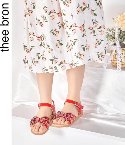 Vista 2 de THEE BRON Sandalias para niñas y zapatos de vestir de verano