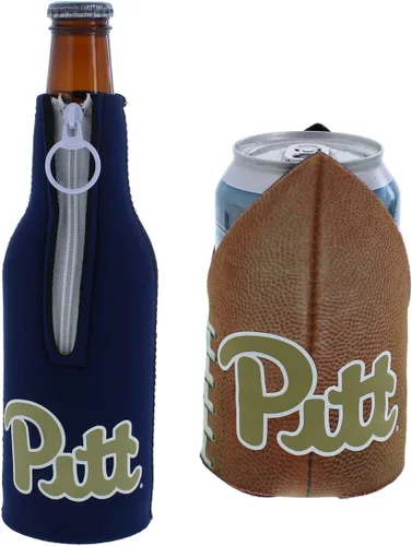Vista 131 de College Team Color Logo Can & Bottle Holder Insulator Beverage Cooler Set