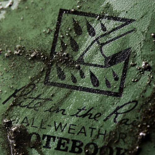 Vista 7 de Rite in the Rain Cuaderno de espiral superior resistente a la intemperie, 4 x 6 pulgadas, cubierta verde, patrón universal, paquete de 6