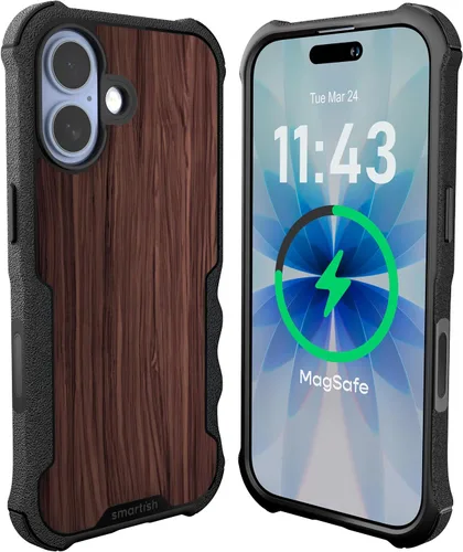 Vista 87 de Smartish Funda para iPhone 12 Pro Max Armor - Gripzilla [resistente + protectora] Funda de agarre delgada y resistente - Black Tie Affair