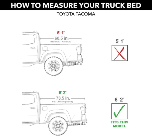 Vista 2 de RealTruck BAK Revolver X2 - Cubierta Tonneau rígida y enrollable para caja de camioneta 39427 Se adapta a Toyota Tacoma 2016 - 2023 con sistema