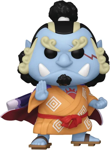 Vista 3 de POP One Piece Jinbe - Figura de vinilo de edición limitada de Chase Funko (paquete con funda protectora de caja compatible), multicolor, 3.75