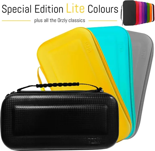 Vista 8 de Funda de transporte para Nintendo Switch Lite Funda de transporte portátil con almacenamiento para juegos y accesorios Switch Lite