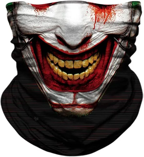 Vista 3 de Máscara de calavera, pañuelo para el cuello, gorro, bufanda mágica, diadema para protección de polvo, sol y viento