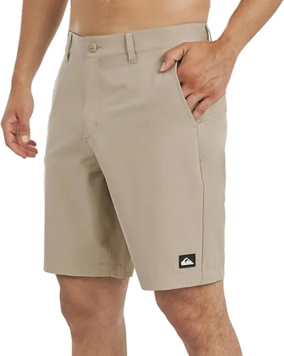 Vista 16 de Quiksilver Men's Regular Fit Fixed Waist Water Friendly Active Hybrid Shorts