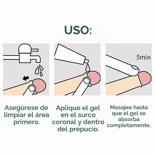 Vista 7 de BruteCo - Gel corrector de prepucio redundante, gel corrector para prepucio excesivo, acción rápida y suave (1 unidad)