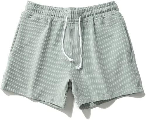 Vista 7 de FIROTTII Pantalones cortos de entrenamiento para hombre, entrepierna de 5 pulgadas, pantalones cortos deportivos casuales para hombre