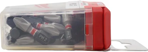 Vista 2 de Milwaukee 48-32-4604#2 Broca de inserción Phillips Shockwave para contratista (paquete de 25)