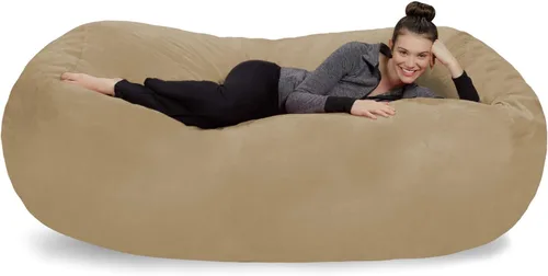 Vista 51 de [Usado] Sofa Sack Funda para Silla Puff Solo la Funda, para Adultos y Niños, Sin Relleno, Cómoda y Esponjosa, Funda de Repuesto para Silla Puff