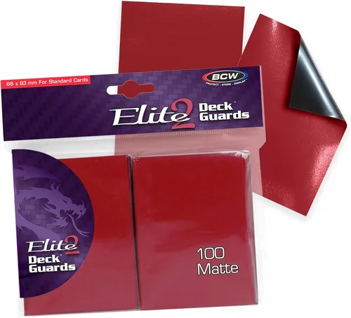 Vista 8 de BCW Elite2 - Fundas mate para tarjetas, otoño, parte delantera antirreflejos, parte trasera texturizada, se adapta a tarjetas estándar de 2.5 x 3.5