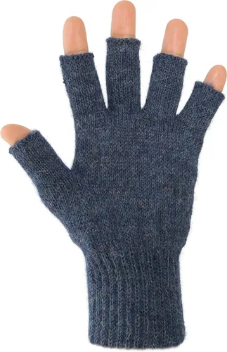 Vista 3 de AndeanSun Guantes sin dedos de alpaca cálidos
