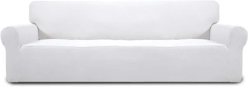 Vista 128 de Easy-Going - Funda elástica sobredimensionada para sofá, 1 pieza, protector muebles, suave, parte inferior elástica, para niños, tela jacquard