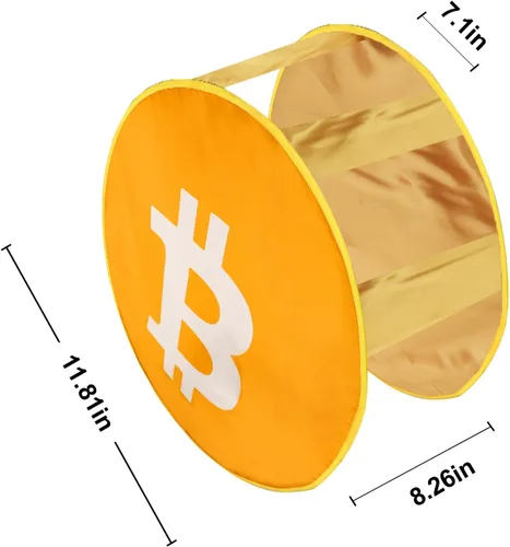 Vista 6 de TOY Life Funny Halloween Costumes Men Teen Boys Bitcoin Cosplay Outfits for Kids Adults Halloween Party Dress Up