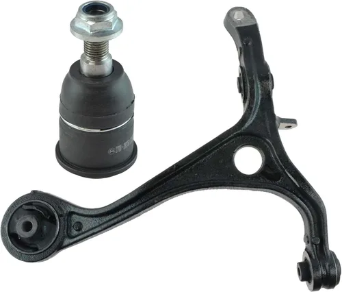 Vista 133 de Conjunto de Brazo de Control Inferior Delantero y Junta Esférica TRQ para Lado del Conductor y del Pasajero 2 Piezas Compatible con Ford Mustang GT