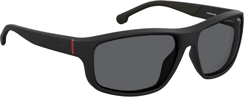 Vista 2 de Carrera Gafas de sol rectangulares 8038S para hombre Negro