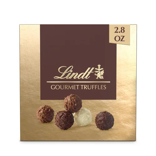 Vista 11 de Lindt Gourmet Truffles - Caja de regalo surtida de dulces de chocolate, 14.7 onzas