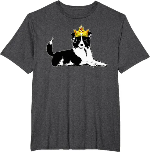 Vista 18 de Border Collie Crown - Camiseta veterinaria de piel de pastoreo de ovejas, Negro
