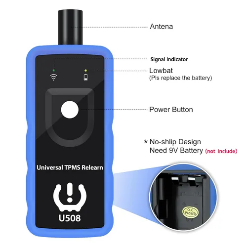 Vista 6 de OBDResource Herramienta de reaprendizaje TPMS, herramienta de programación Tpm, herramienta de reinicio de sensores, herramienta de activación