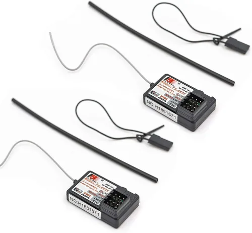 Vista 8 de GoolRC 2 receptores Flysky FS-GR3E, AFHDS 2.4GHz 3 canales receptor compatible con Flysky FS-GT2 FS-GT2B FS-GT3B FS-GT3C FZ-IT4S RC Transmisor