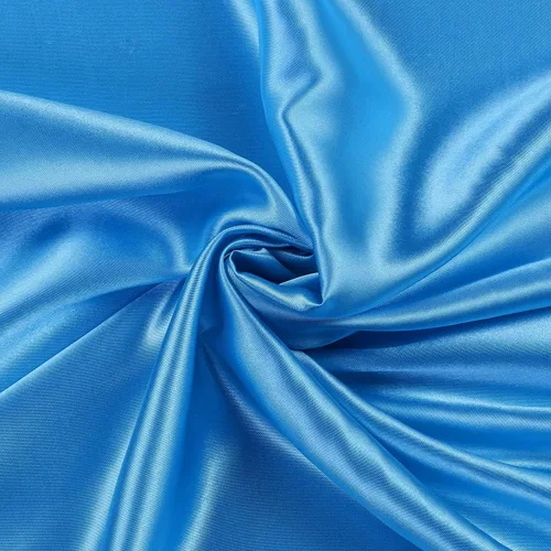 Vista 17 de Tela de satén de 2 yardas, color liso para vestidos de novia, manualidades de moda, disfraces, decoración, satén sedoso, 44 pulgadas