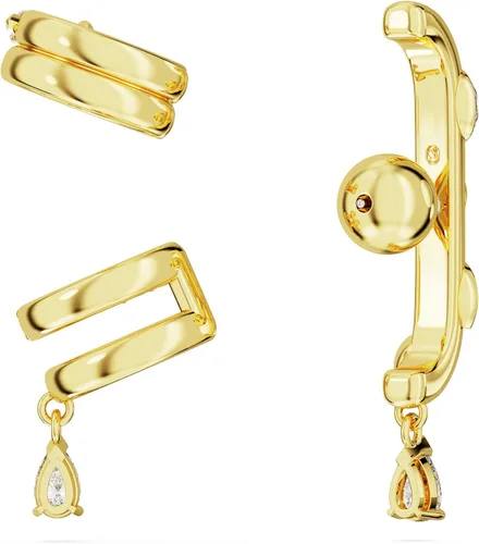 Vista 4 de Swarovski Pendientes Colección Dextera, Cristal, cristal