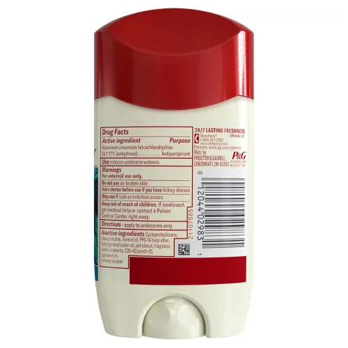 Vista 9 de Old Spice Dry Feel Desodorante antitranspirante para hombres, frescura de larga duración 24/7, protección contra el sudor y el olor 24/7, suave