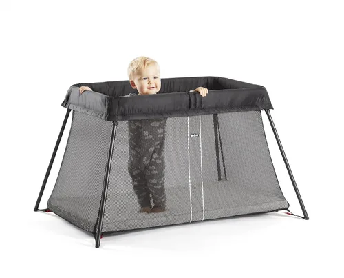 Vista 2 de BabyBjörn Cuna de viaje ligera - Negro (040280US), Talla única