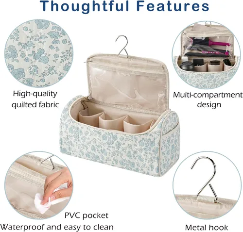 Vista 5 de RSRSLEII Bolsa de viaje acolchada para herramientas para el cabello, compatible con Dyson Airwrap y Shark Flexstyle, estuche de almacenamiento