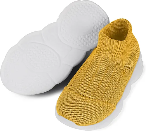 Vista 89 de Zapatos de bebé Pantuflas para niños pequeños, calcetines para niños y niñas, suela antideslizante