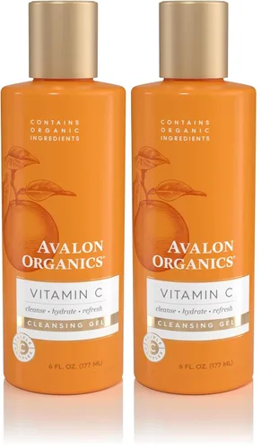 Vista 6 de Avalon Organics Gel limpiador con vitamina C, 6 onzas