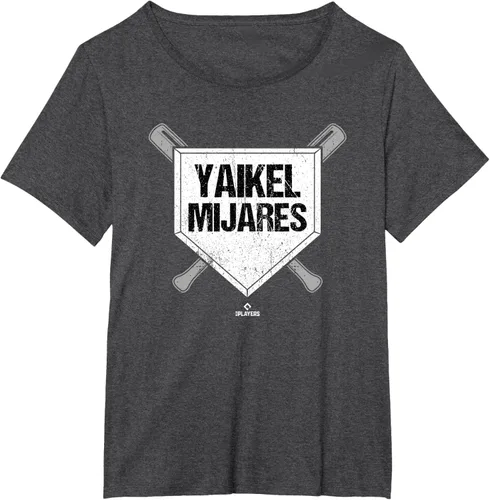 Vista 5 de Homeplate Gameday Yaikel Mijares Prospect Baseball Fan Gear T-Shirt