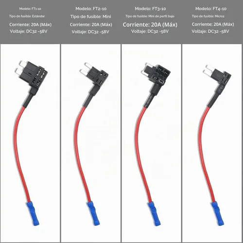 Vista 6 de Recoil FT1-10 12V Adaptador de grifo para coche Add-a-Circuito ATO ATC