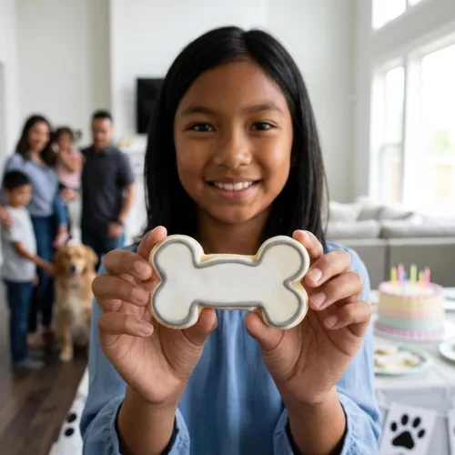 Vista 2 de Ann Clark Cookie Cutters Cortador de galletas de hueso de perro, 3.5" Perfect Size and Shape, America’s Largest Cookie Cutter Maker, Food-Safe