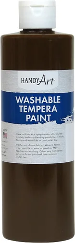 Vista 12 de Handy Art Pintura lavable de 16 onzas, color negro