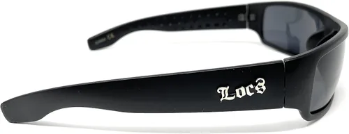Vista 4 de Locs Mad Dog Hardcore Gangster Cholo - Gafas de sol rectangulares estrechas
