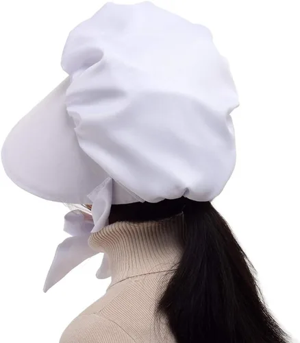 Vista 6 de GRACEART Sombrero campesino Amish Prairie Gorra Mujeres Niñas Pioneer Colonial Bonnet 100% Algodón