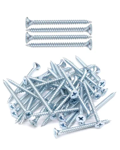 Vista 15 de IMScrews 100 tornillos para paneles de yeso de 1 pulgada, Phillips de cabeza plana #6, rosca fina, punta afilada, ideales para paneles de yeso