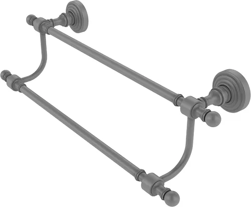 Vista 3 de Allied Brass RW-72/18 Retro Wave Collection - Toallero doble de 18 pulgadas, color negro mate