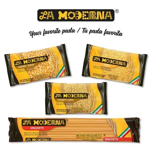 Vista 8 de La Moderna Codos Pasta, 7 onzas, paquete de 1