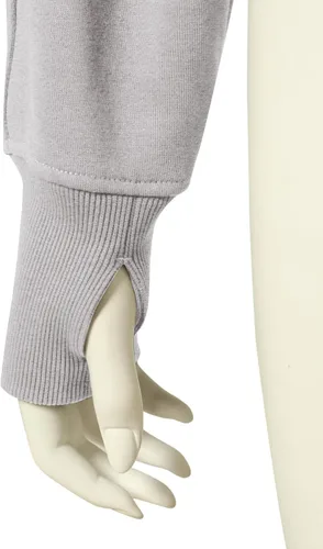 Vista 124 de MixMatchy Sudadera básica suave y cómoda de forro polar con cuello redondo para mujer