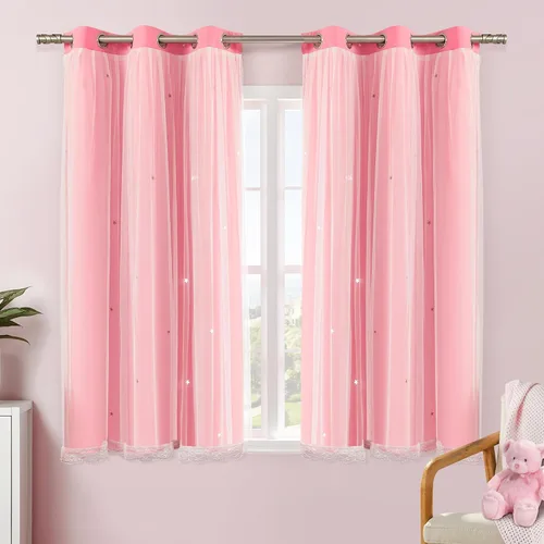 Vista 65 de XiDi - Cortinas para decoración de dormitorio Beige34/54/1