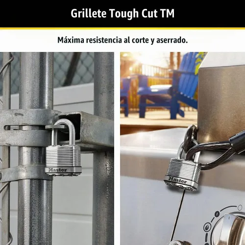 Vista 3 de Master Lock M1XD Magnum - Candado resistente con llave, 1 paquete