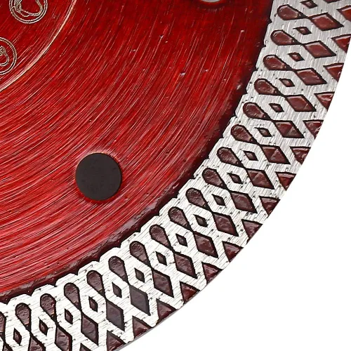 Vista 3 de YIJING - Hoja de porcelana de 4 pulgadas, hoja de sierra de diamante súper fina para cortar azulejos de porcelana de cerámica granito mármol