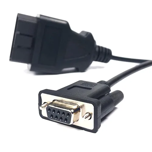 Vista 5 de Cable de puerto hembra UART DB9 a OBD2 OBDII 16PIN compatible con el módulo USB a CAN de InnoMaker